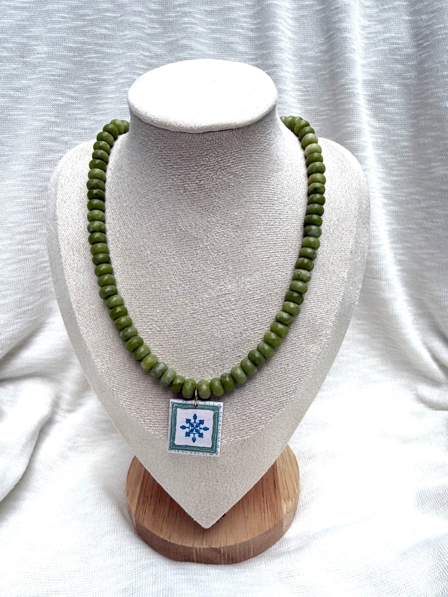 Jade Green Necklace