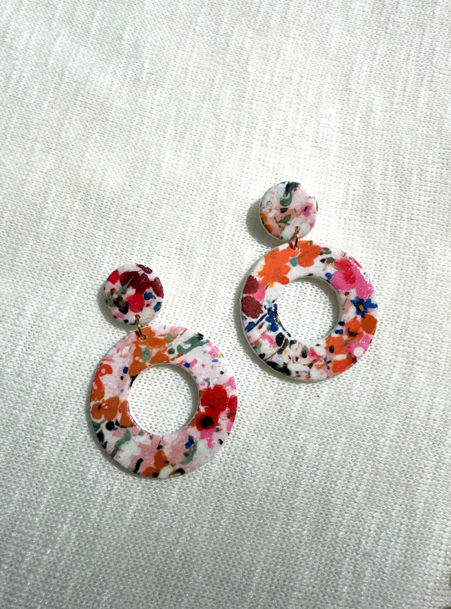 Floral Hoops