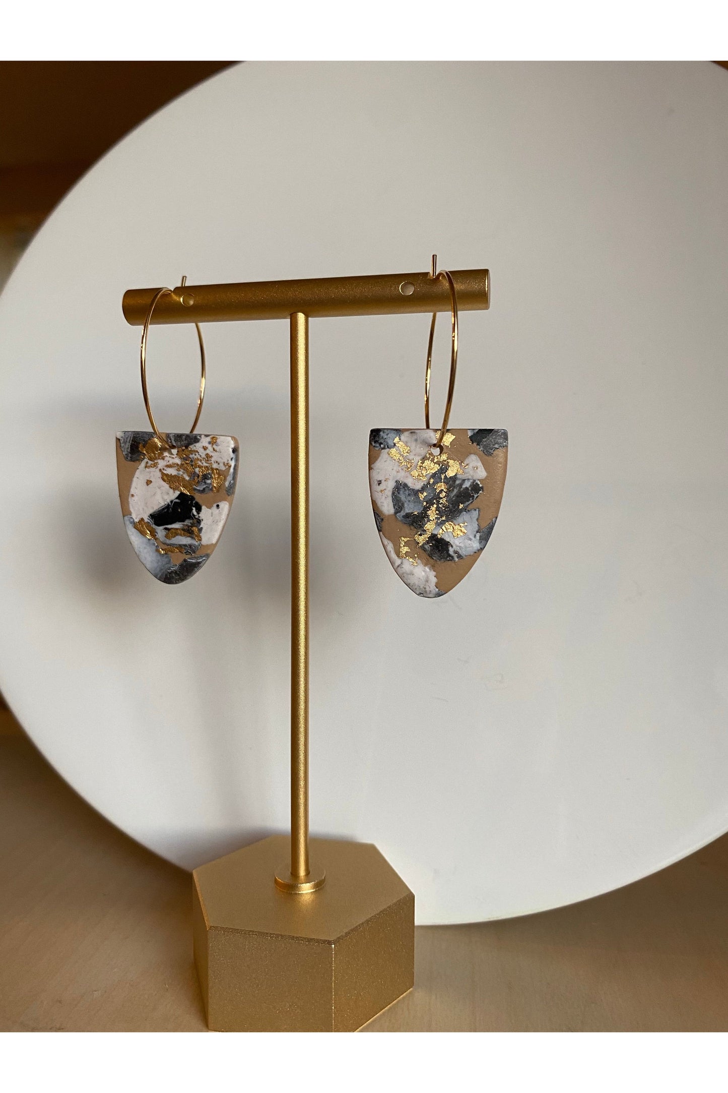 Terrazzo Hoops