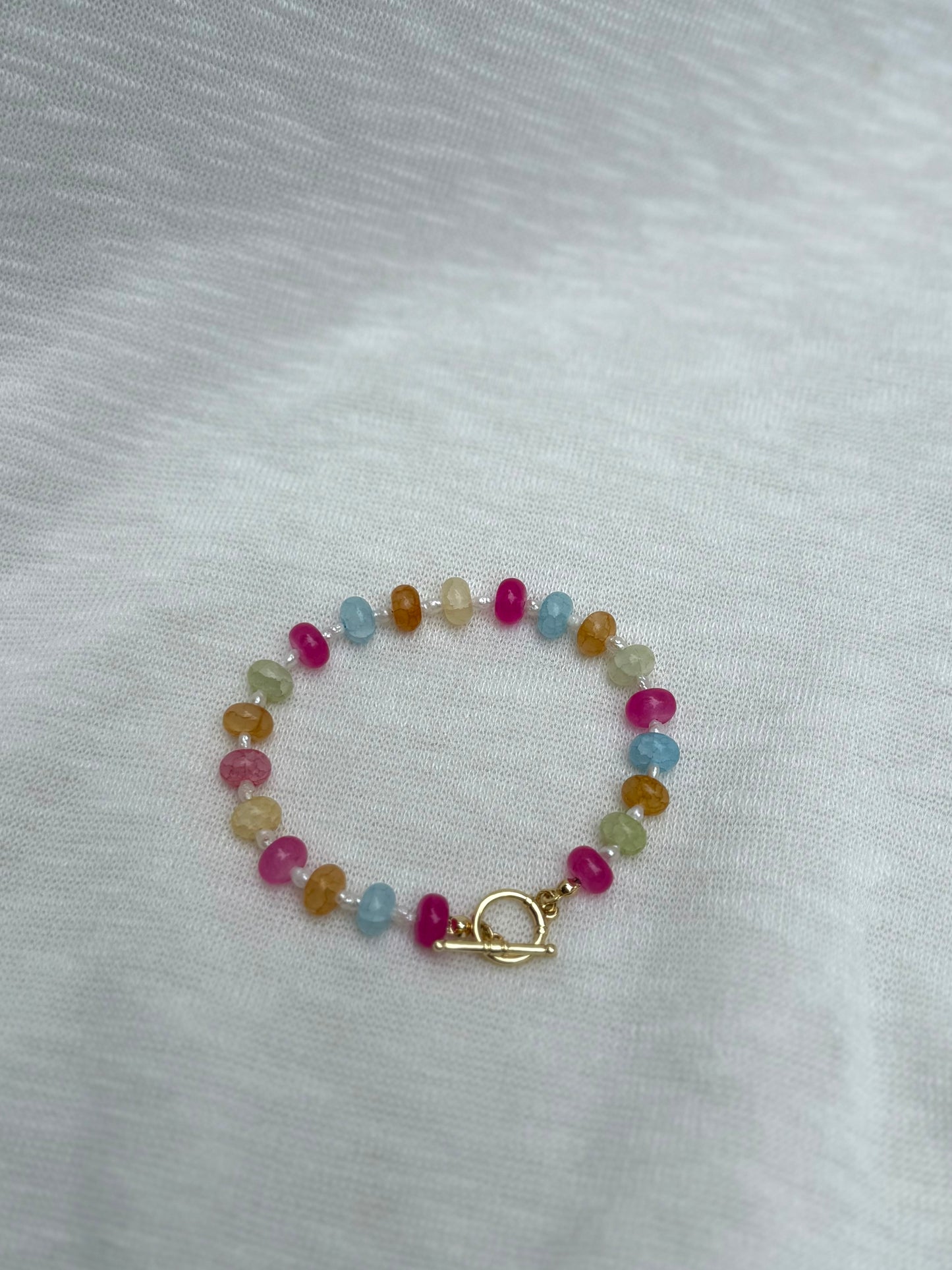 Beaded Pearl Bracelet
