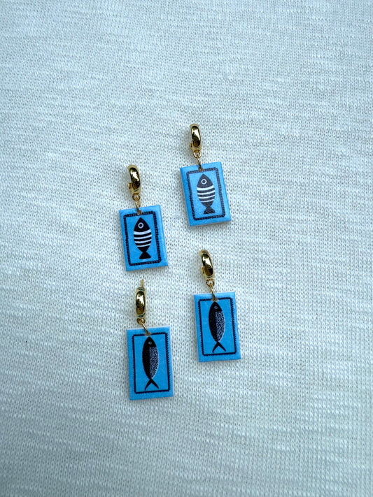 Square Fish Dangles