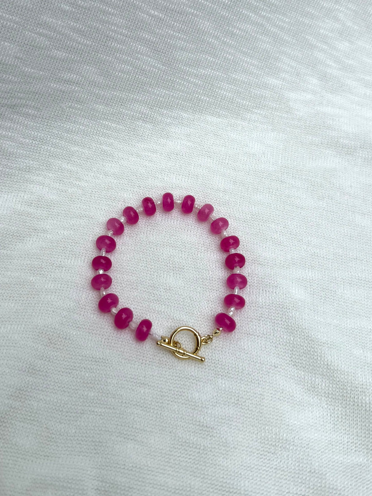 Beaded Pearl Bracelet