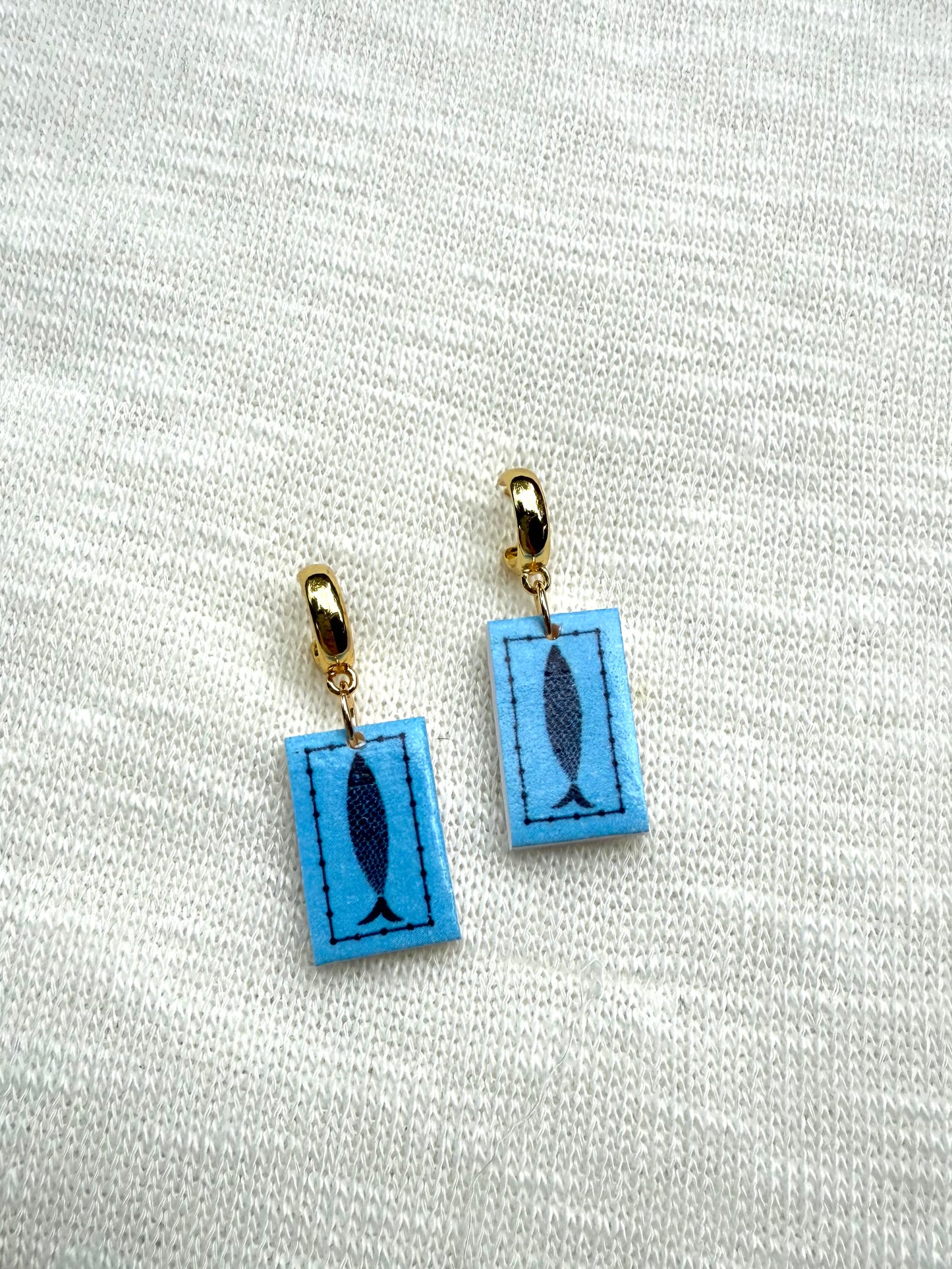 Square Fish Dangles
