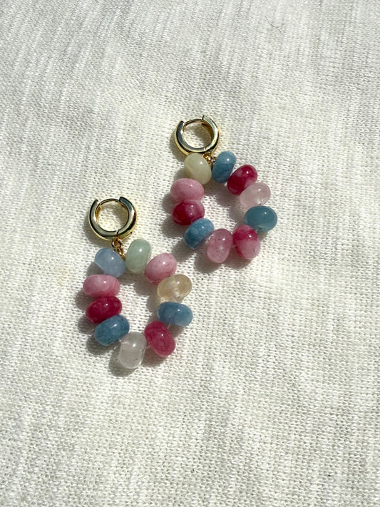Candy Beaded Huggies