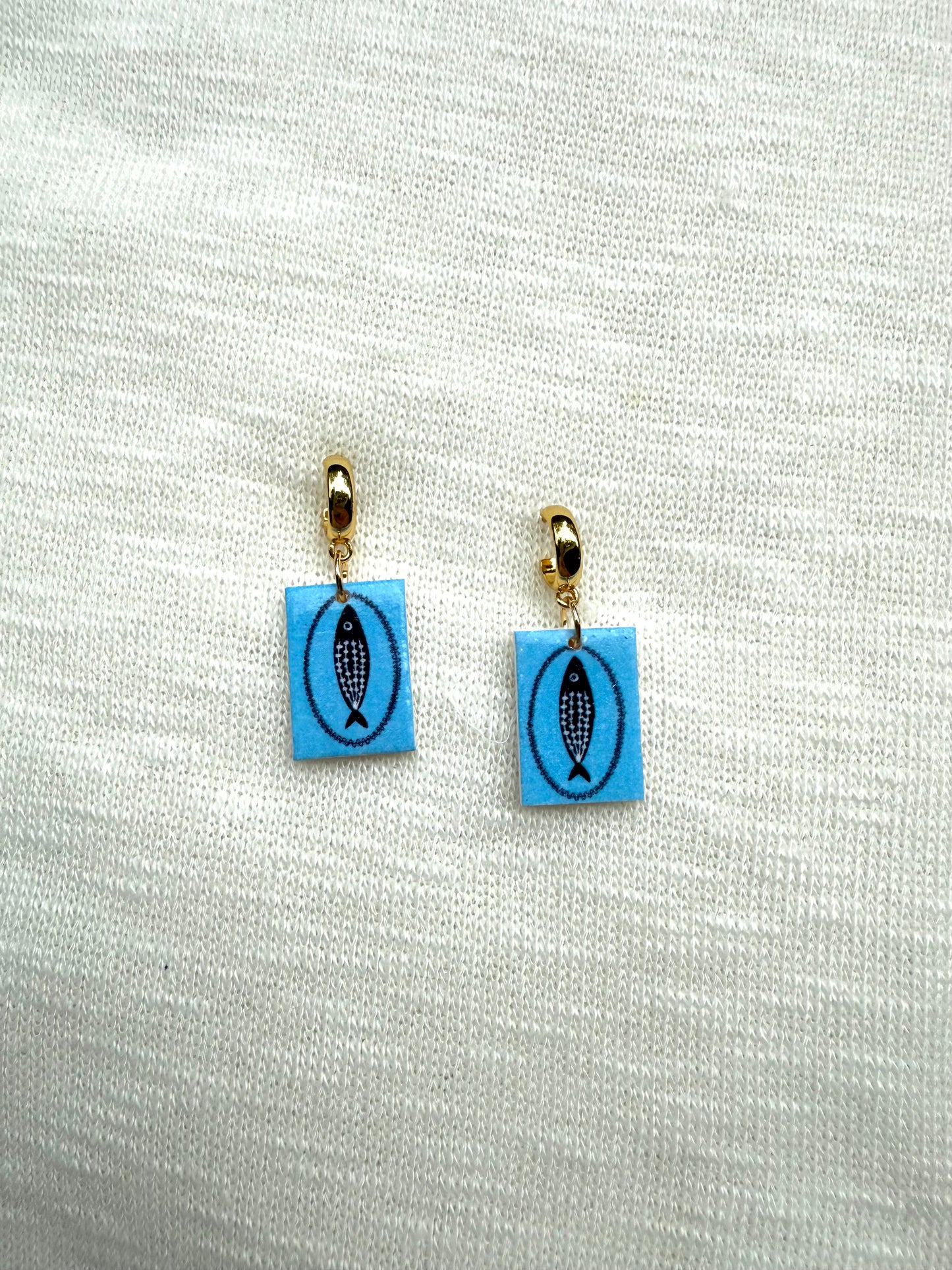 Square Fish Dangles