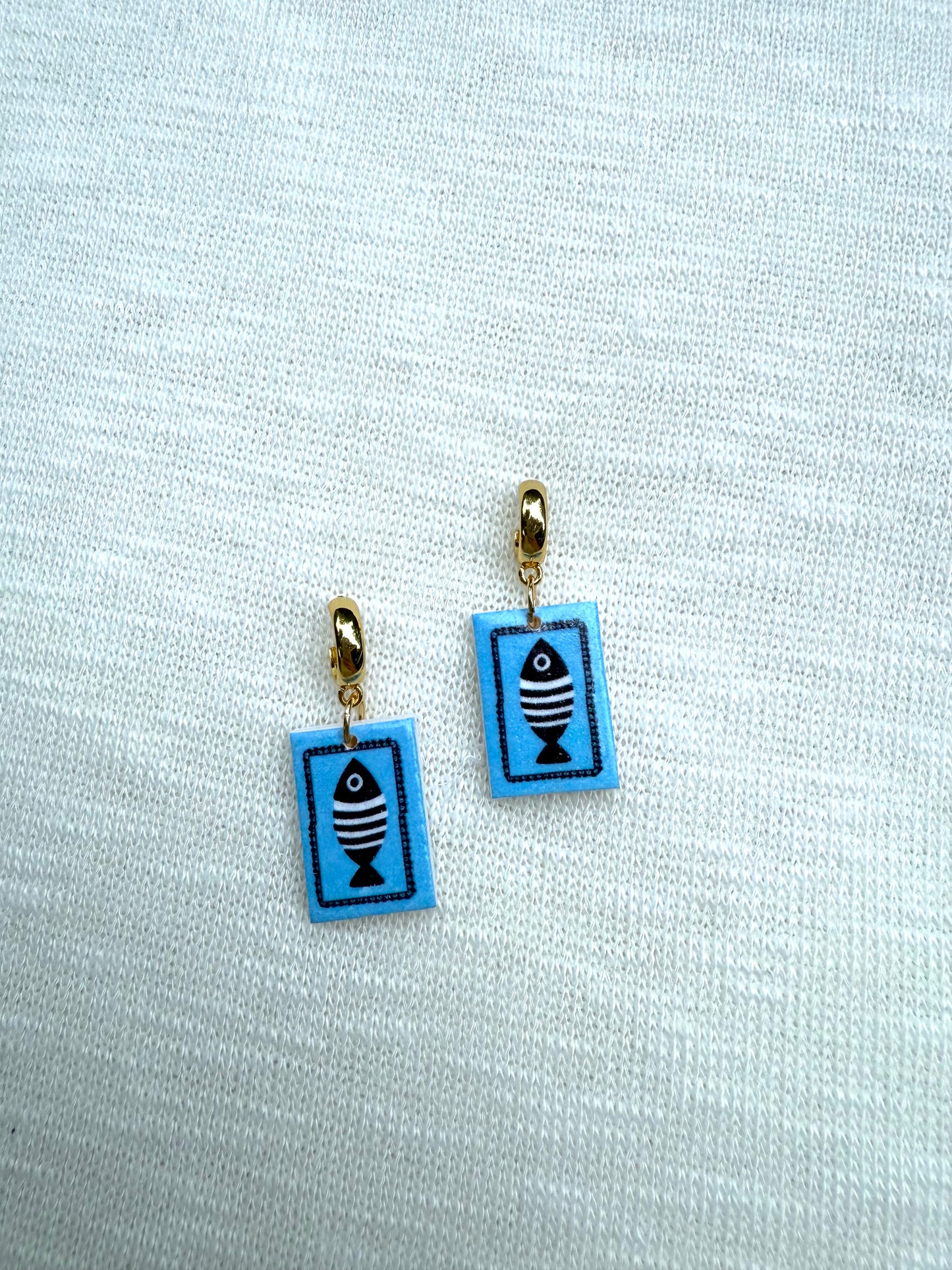 Square Fish Dangles