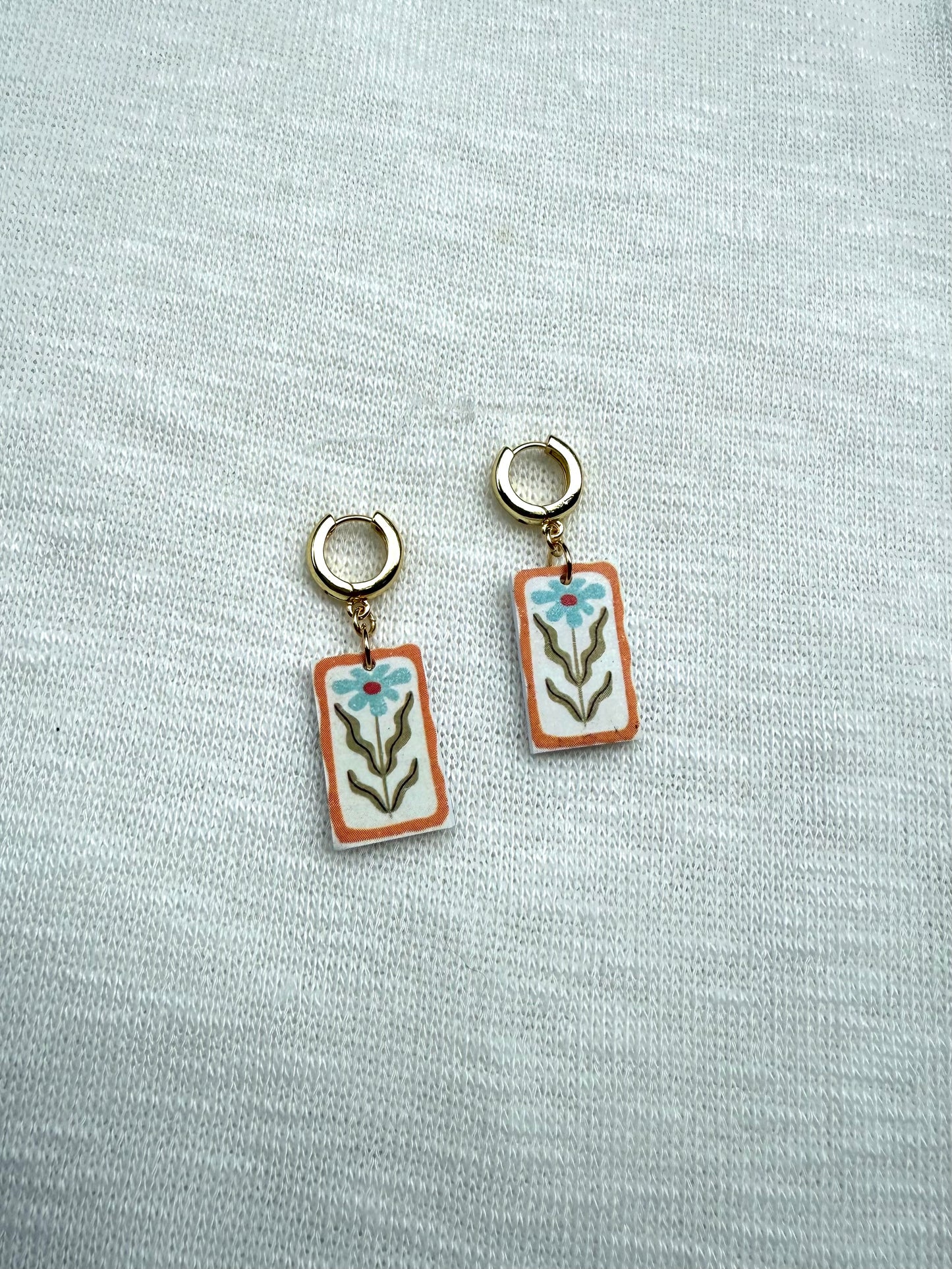 Geometric Floral Huggies